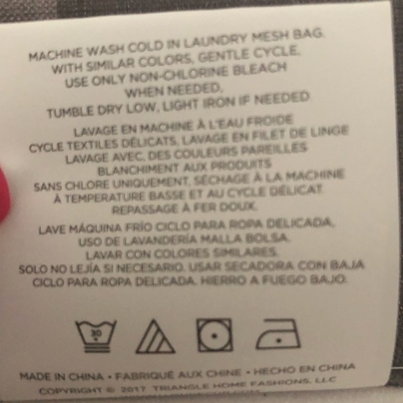 Gray Buffalo Check Curtain Valance Rod Pocket Country Farmhouse Plaid 70x15 NEW - Picture 5 of 5